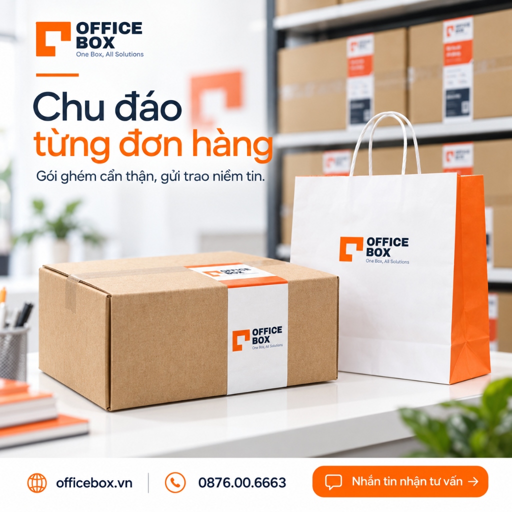 OfficeBox Combo Box Đóng Gói Chu Đáo Từng Đơn Hàng