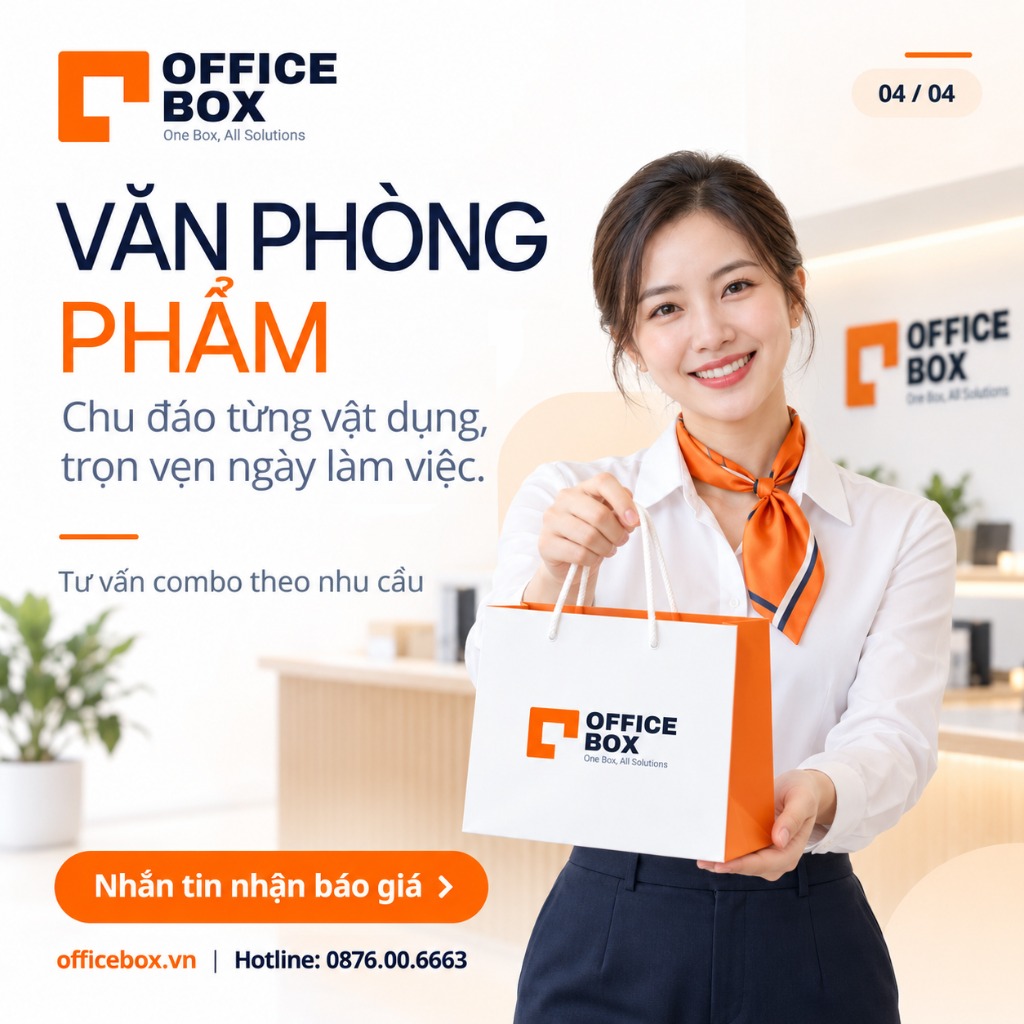 Chuyên viên tư vấn OfficeBox chu đáo từng vật dụng