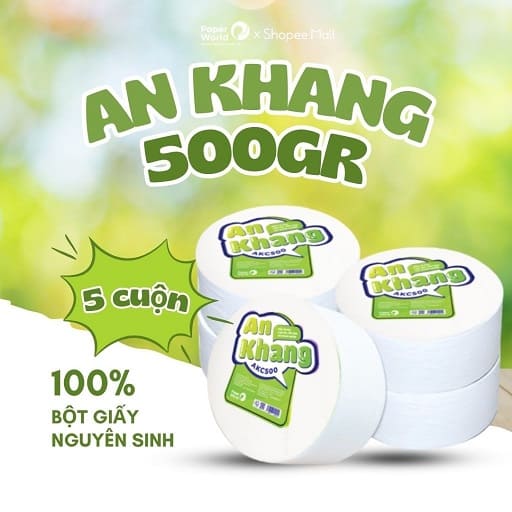 Giấy vệ sinh công nghiệp An Khang